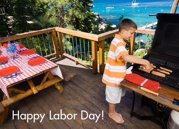Labor Day Barbecue at the beach