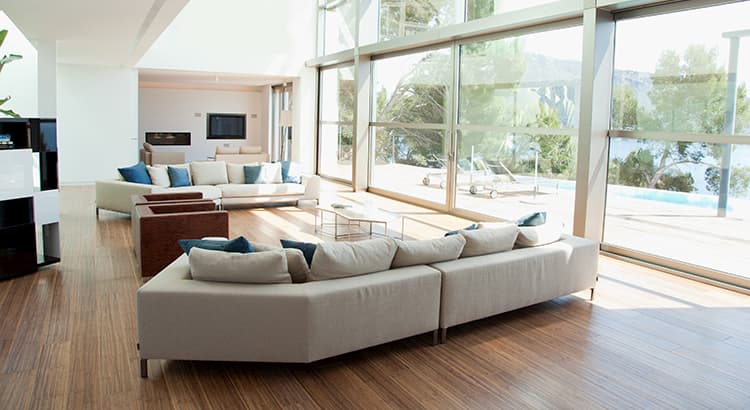 Luxury home demand is more spacious homes