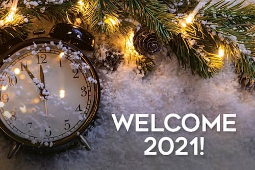 Welcome 2021 and Happy New Year of Hope and New beginnings