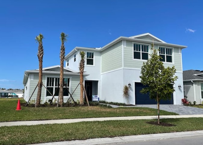 Emery at Tradition 2 Story Rowan model Coastal elevation